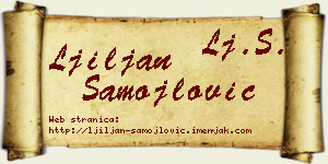 Ljiljan Samojlović vizit kartica